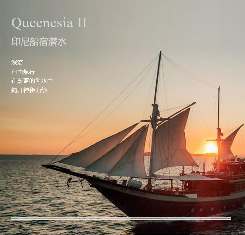印度尼西亚Queenesia II船宿潜水套餐